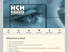 Tablet Screenshot of hchfinance.cz